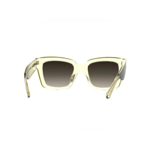 New Kate Spade BRYNNE/G/S 40GHA Transparent/Yellow Square Sunglasses - Women main image 7